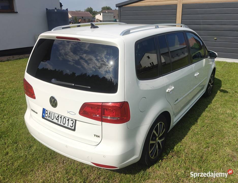 Volkswagen Touran 2012 19 tdi 105 DSG jasne Augustów