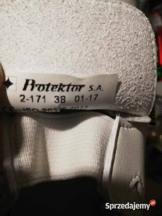 Buty robocze białe z metalowym podnoskiem mazowieckie Ostrołęka