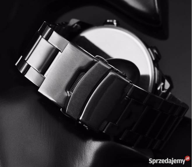 ZEGAREK Męski SOXY Solidna BRANSOLETA Duży Dodatki