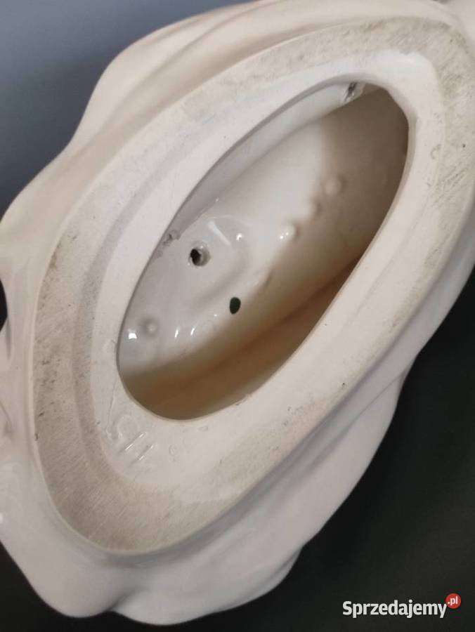 Duża ceramiczna figura Jihokera Bechyn Figurki i rzeźby Janów Lubelski