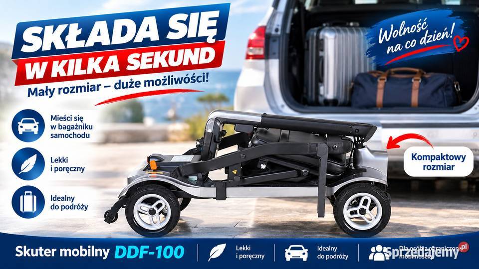 Skuter seniorów i nie Warszawa