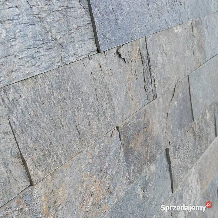 Płytki Łupek Deoli Green naturalny 10x30x0813 Gdynia