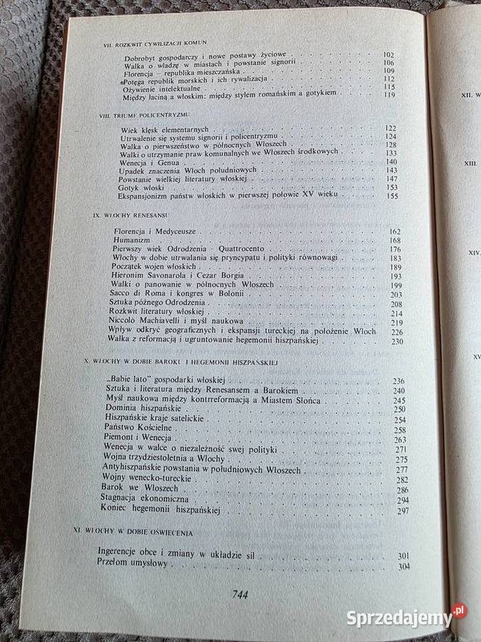 Historia Włoch Józef Andrzej Gierowski Kraków