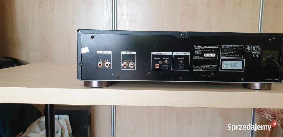SONY MINIDISC PLAYER MDSJA3ES Nowy Sącz