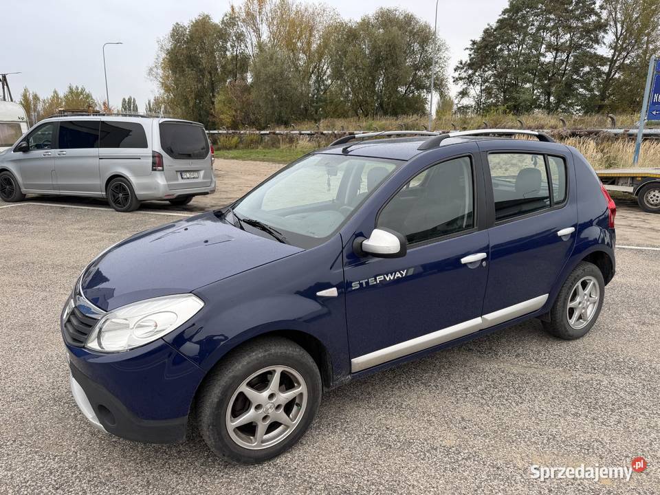 Dacia Sandero Stepway 14 BENZYNA Zarejestrowana autoalarm wielkopolskie Konin