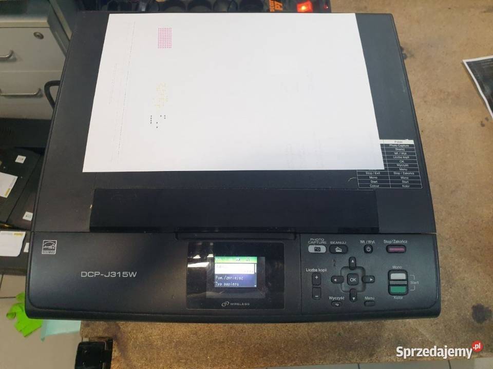 Urządzenie wielofunkcyjne Brother DCPJ315W małopolskie