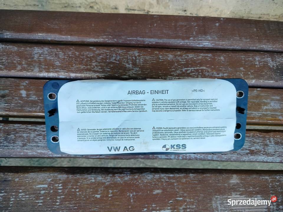 Poduszka pasażera VW Seata skoda 8v0880204d air Poduszki powietrzne Motoryzacja lubelskie Parczew