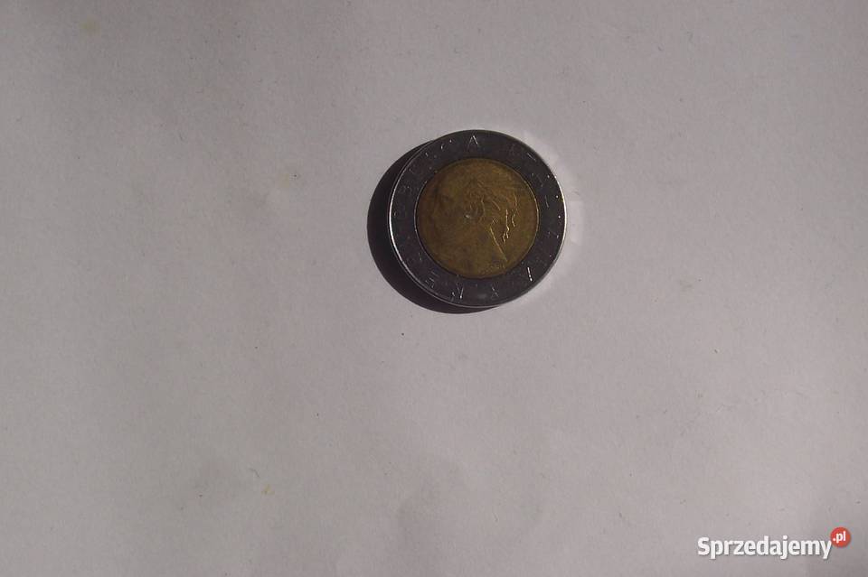 Moneta Włochy 500 Lire 1985