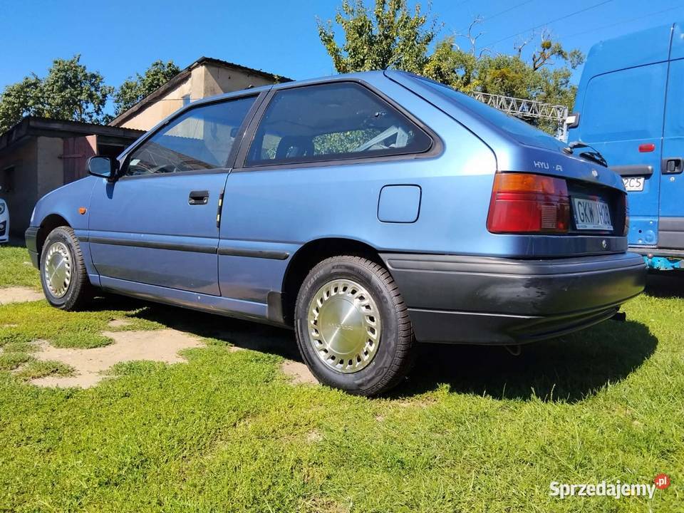 Hyundai Pony Niski przebieg Ciekawy youngtimer Pony Ząbrowo