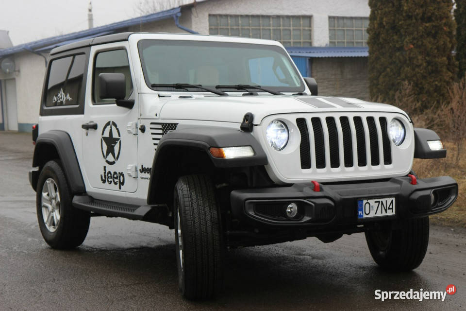 Jeep Wrangler 36 V6 285 2022 Manual Hardtop 4x4 Zarejestrowany w Polsce