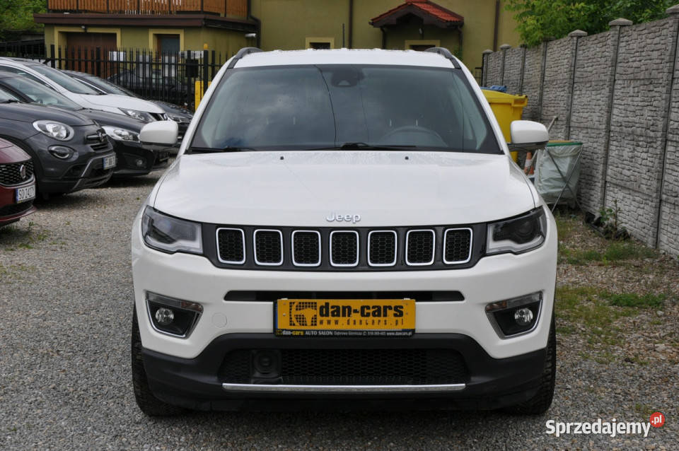 Jeep Compass 14 140 Limited LED Półskóra Xenon ASR (kontrola trakcji) Dąbrowa Górnicza