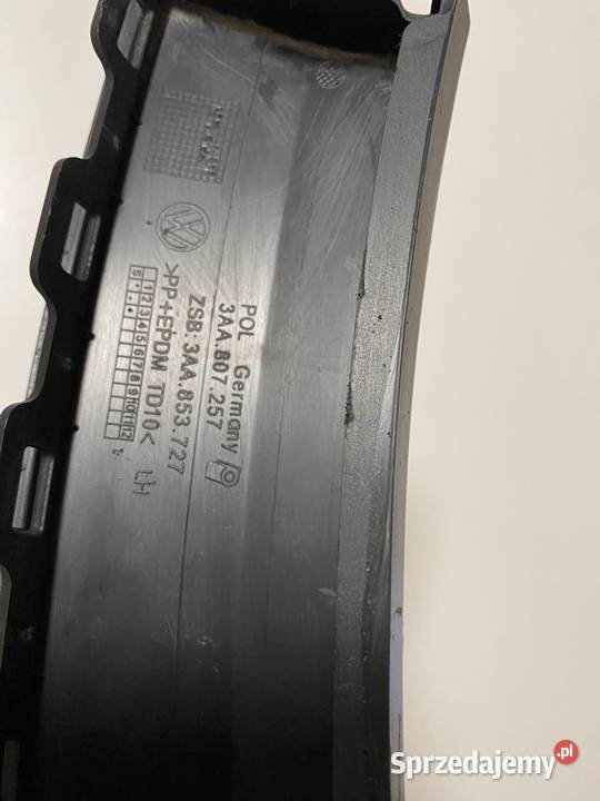 VW Passat B7 Alltrack listwa lewa zdetzak przód Listwy i nakładki Rzeszów