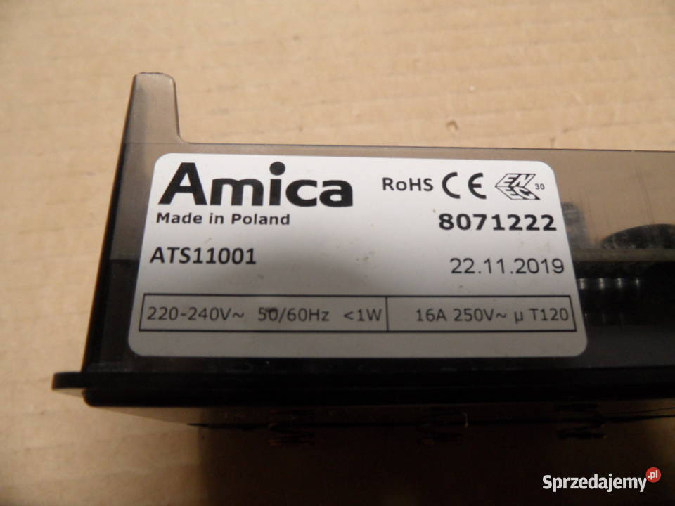 zegar piekarnika amica ATS11001 Części i Akcesoria Radlin