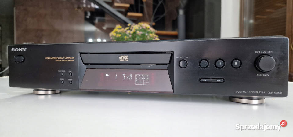 SONY odtwarzacz CD player CDP XE 270 CDPXE270 wielkopolskie sprzedam