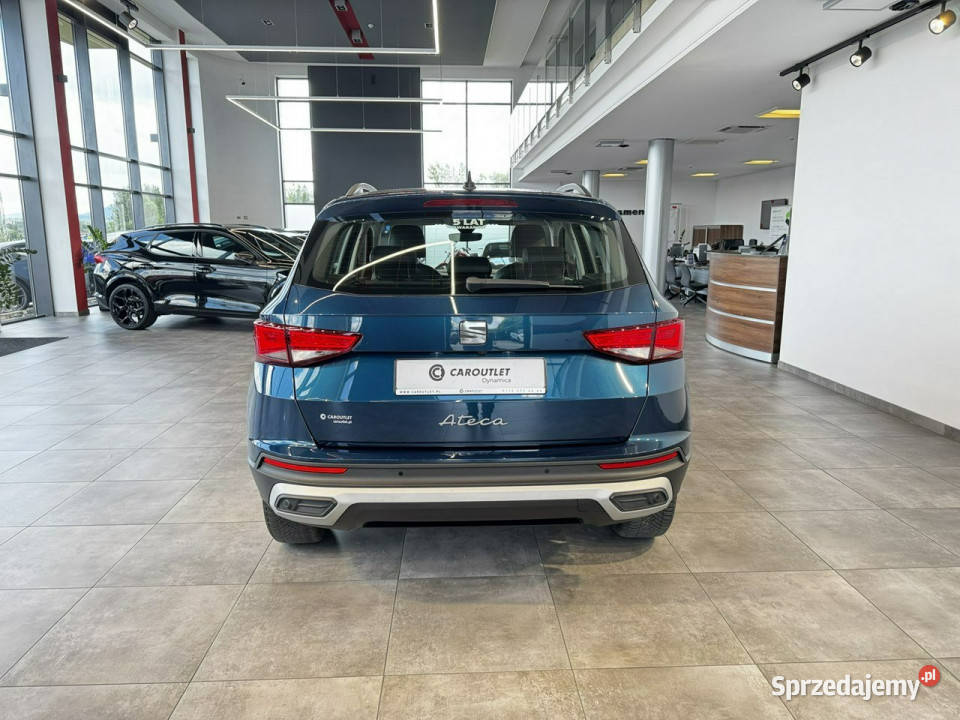 Seat Ateca VAT 23 Style 15TSI 150 DSG 2023 r sal Zarejestrowany w Polsce małopolskie Myślenice