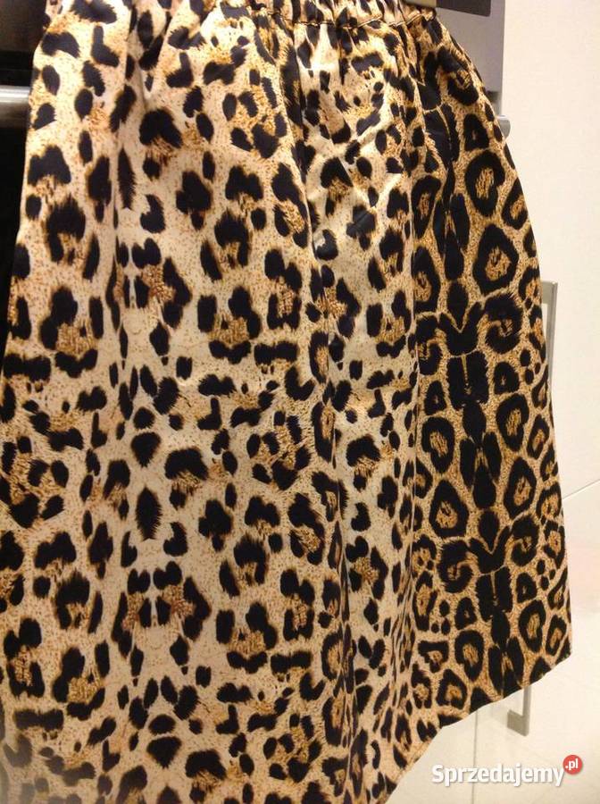 Spódnica Damska SM Panterka Zwierzęcy Print Nowa Sól