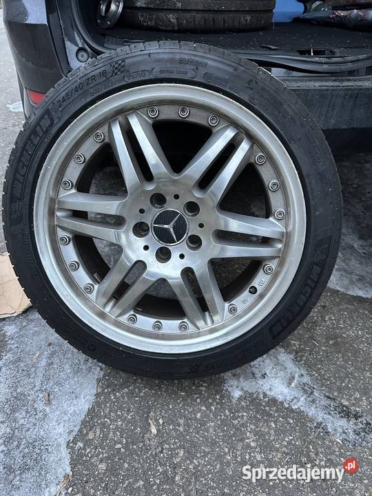 Felgi Mercedes benz 5x112 18 4 sztuki Samochodowe