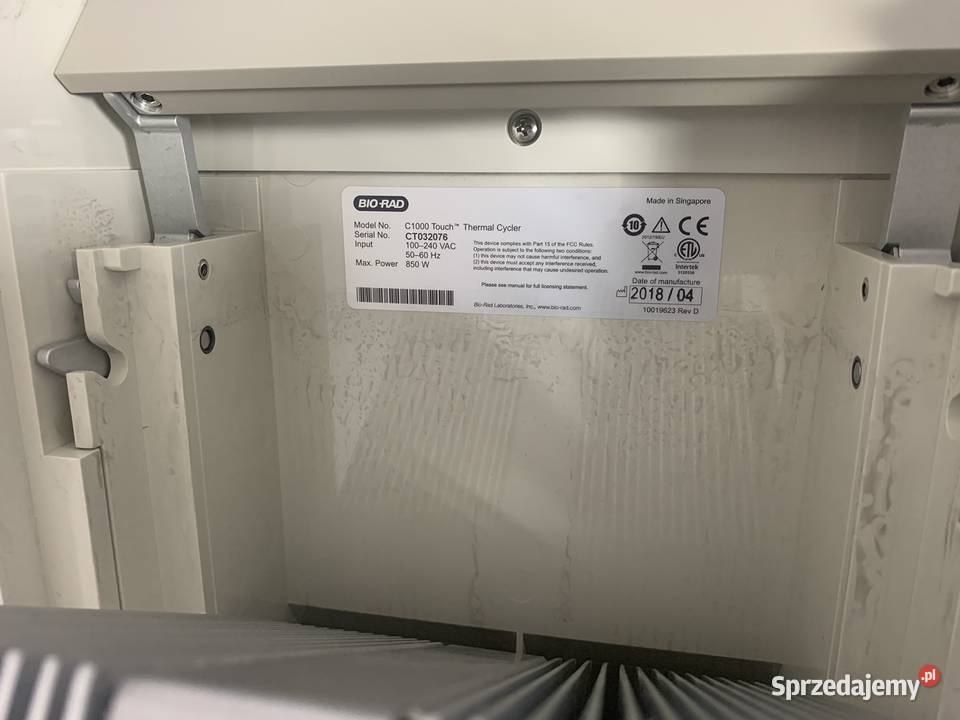 REAL TIME PCR Termocykler C1000 Touch BioRad opolskie Opole