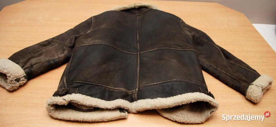 Pilotka Skórzana kurtka lotnicza z kożuchem 4850 Warszawa