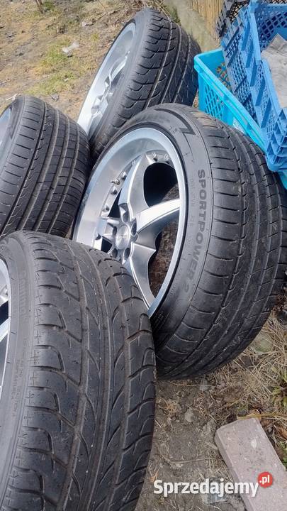Felgi 5x100 18 z oponami lubelskie Rejowiec Fabryczny