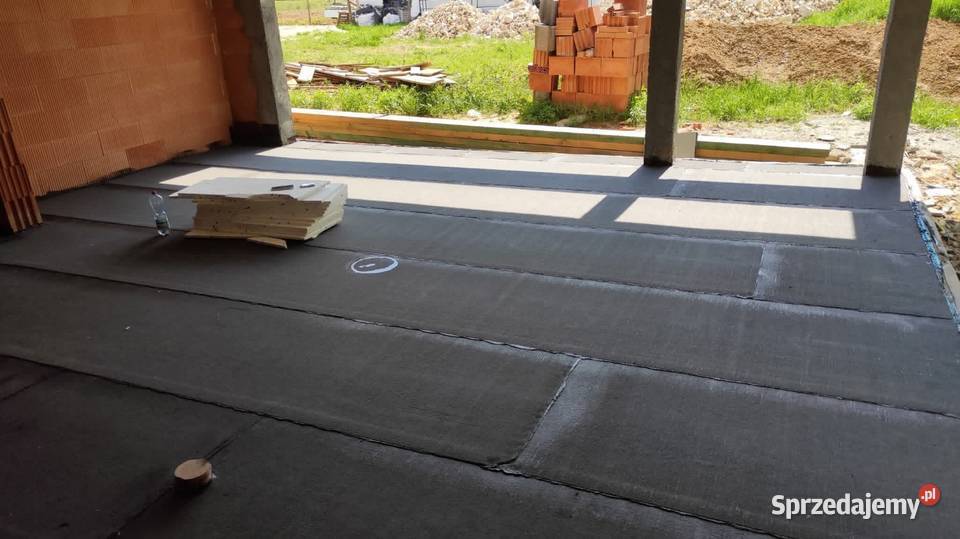 Izolacja pozioma płyty fundamentowej Chudziak Kraków