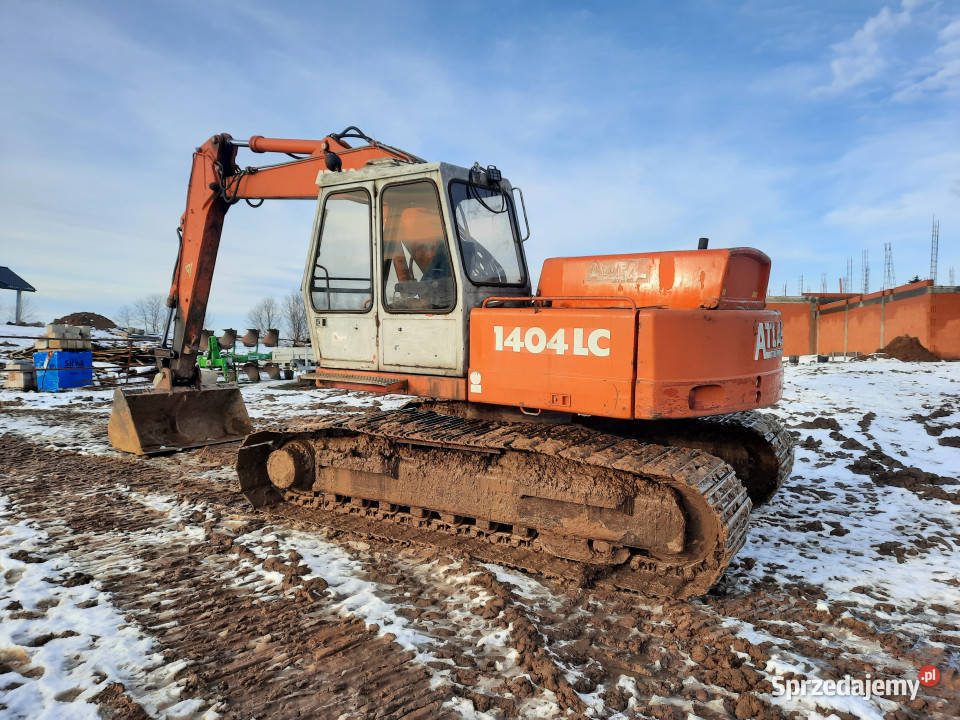 Koparka gąsienicowa ATLAS 1404 Kudypy