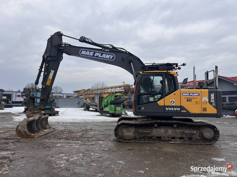 Koparka gąsienicowa Volvo EC160 EL nie małopolskie
