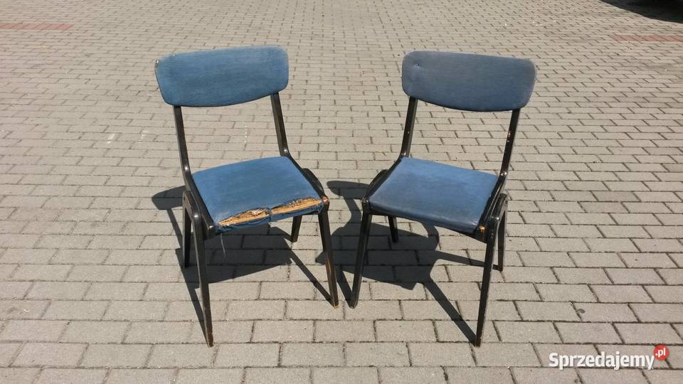 Krzesło w typie Bumerang model Lębork PRL design Gdynia