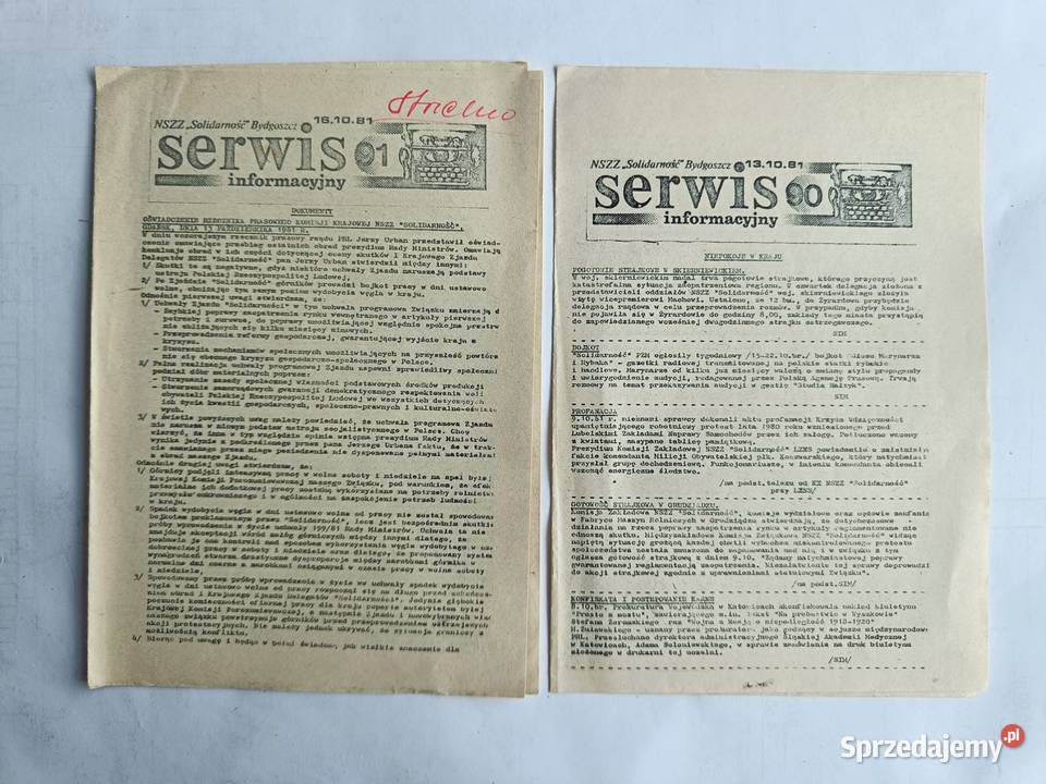 Serwis Informacyjny NSZZ Solidarność Bydgoszcz Czasopisma