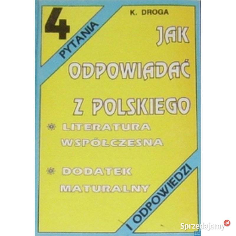 Odpowiadać z Polskiego 4 Droga Katarzyna mazowieckie Siedlce