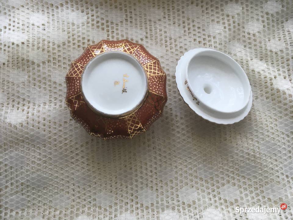 Cukiernica rumiankowa Porcelana i szkło Kraków sprzedam