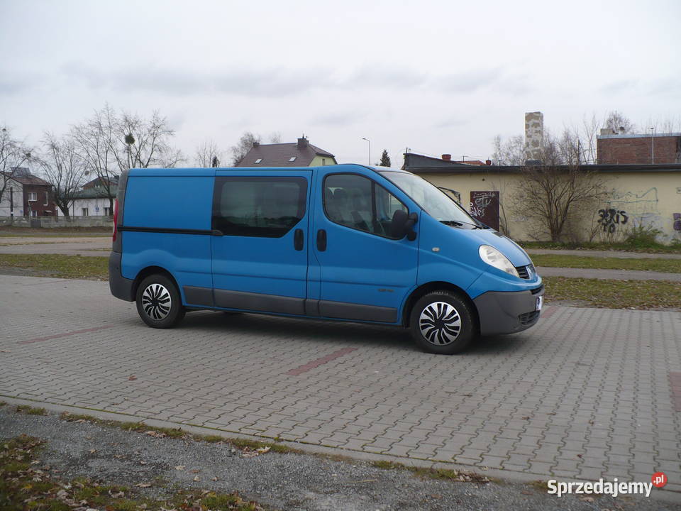 Renault Trafic 6 OSÓB Brygadówka LONG DŁUGI 115KM Siewierz