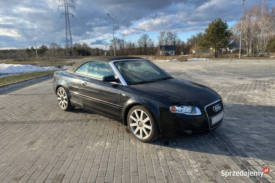 Części Audi A4B7 Cabrio 2008r NA CZĘŚCI podkarpackie sprzedam