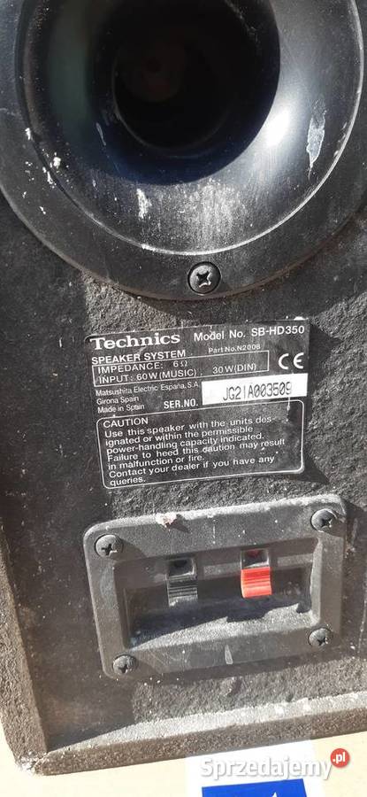 Technics SDHD350 wzmacniacz i tuner mini wieża Łódź sprzedam