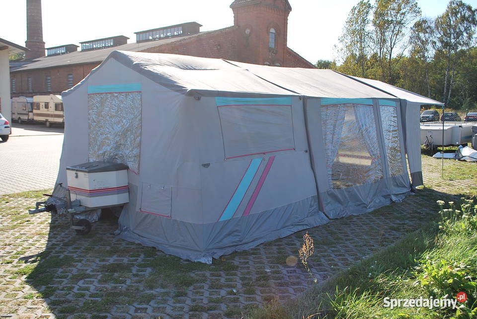 PRZYCZEPA KEMPINGOWA NAMIOTOWA RACLET 1996 R Grzebowilk