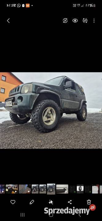 Suzuki Jimny offroad możliwa zamiana Rok produkcji 2004
