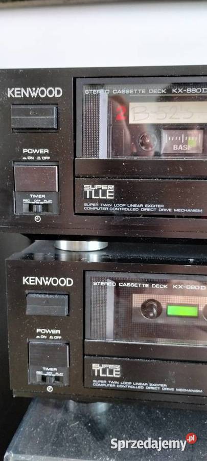 Sprzedam magnetofon deck Kenwood KX880D dwie Magnetofony Warszawa