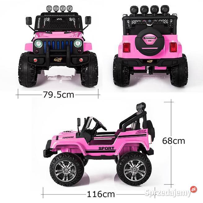 Sunshine sport 4x4 электромобиль