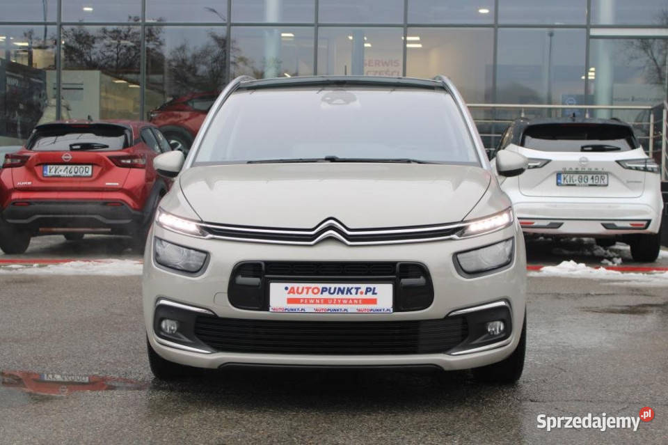 Citroen C4 SpaceTourer 2020r Skóra 7Os Hak El diesel Pozostałe małopolskie