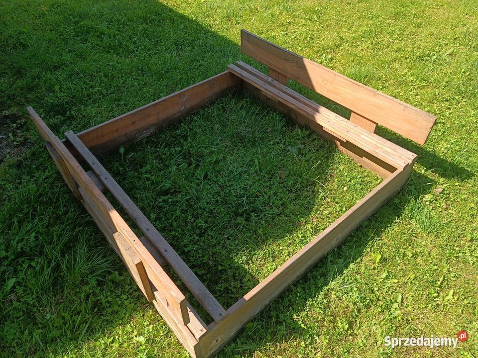 Piaskownica drewniana dzieci łódzkie Opoczno