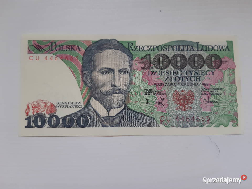 10000 1988 CU stan UNC Numizmatyka