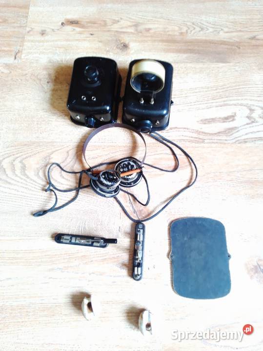 Stare radio kryształkowe detefon Amplitunery małopolskie Kraków