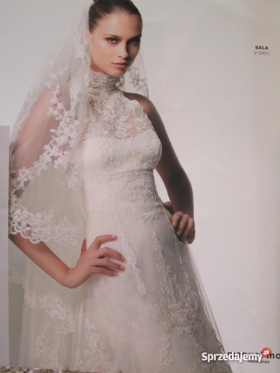 z salonu madonna koronka Pronovias Wolsztyn