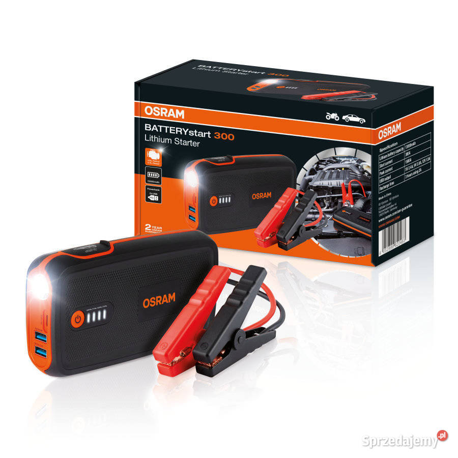 OSRAM OBSL300 Jump Powerbank 300A 13000 mAh podlaskie Białystok sprzedam