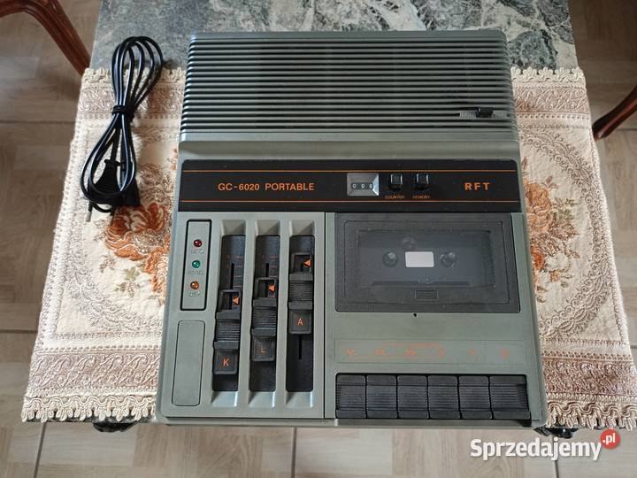 Zabytkowy Magnetofon RFT NRD Vintage Drawski Młyn