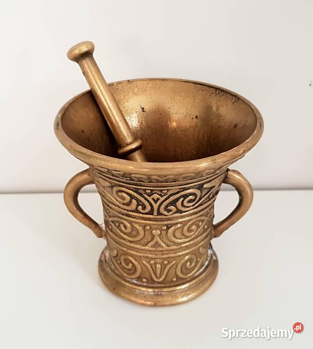 Stary moździerz aptekarski AKTERMORSIN Ruda Śląska