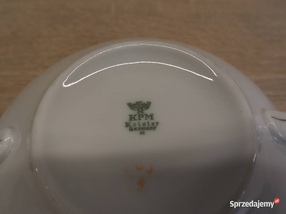 KPM KRISTER bulionówka Porcelana i szkło Raszków sprzedam