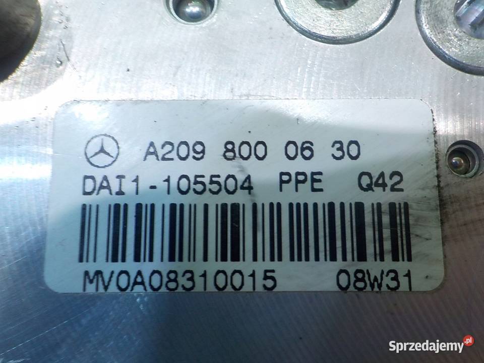 MERCEDES CLK W209 LIFT 18 B AUT CABRIO 2D 08r Suków