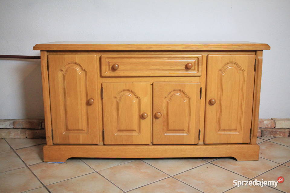 Piękna i stylowa komoda do salonujadalni DĄB Góra