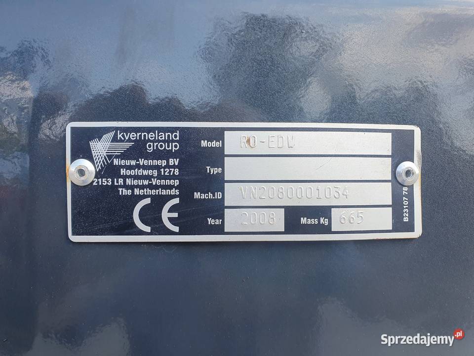 Rozsiewacz nawozów Kverneland VICON ROEDW 2800 L Krasnystaw sprzedam